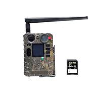 QAXRZCUCD BG410-M(S) 4K FHD 37MP Trail Camera 940nm IR Night Vision, 4G Wireless, Cámara De Caza Al Aire Libre + Regalo 32GB TF ImáGenes Y VíDeos NíTidos(No Solar Charger)