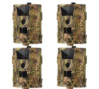 QAXRZCUCD Cámara De Caza Senderos, Visión Nocturna, Trampas Fotográficas, Wildcamera, Vigilancia Salvaje, Cámaras Exploración Vida Silvestre ImáGenes Y VíDeos NíTidos(4PCS HT001B)