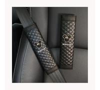 QAYOBN 2pcs Almohadillas Cinturon Coche, para Ford Ranger III Super/Double/Single Cab Pick-up 2013-2024 Protectores cinturón Seguridad automóviles,B