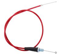 QAZAKY Cable del acelerador rojo para 49cc 50cc 70cc 90cc 110cc 125cc 140cc Motor de 4tiempos ATV Quad Scooter Go Kart Ciclomotor Chopper Pit Dirt Mini Pocket Bike XR50 CRF50 XR70 CRF70 XR80 CRF80 Z50