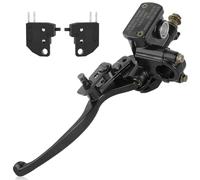 QAZAKY - Palanca de freno hidráulico de 2,2 cm con cilindro maestro para lateral izquierdo de moto de cross de 50 cc, 70 cc, 110 cc o 125 cc.
