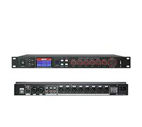 QAZNHODDS Karaoke profesional KTV procesador de audio digital con pantalla táctil LED diseñado para salas de canto karaoke KTV