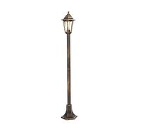Qazqa Clásico/Antiguo Farol clásico dorado envejecido - NEW HAVEN Vidrio/Plástico Alargada Adecuado para LED Max. 1 x 15 Watt