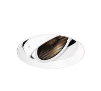 Qazqa Foco empotrable moderno blanco GU10 AR111 redondo trimless - Oneon Honey Aluminio Redonda Adecuado para LED Max. 1 x 50 Watt