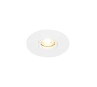 QAZQA Foco empotrado moderno blanco 12 cm - BUCO Aluminio Redonda Adecuado para LED Max. 1 x 50 Watt