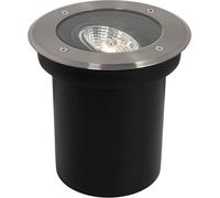 QAZQA Foco suelo exterior acero ar70 orientable ip65