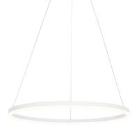 QAZQA Lámpara colgante de diseño blanca en 3 pasos