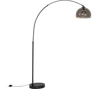 QAZQA Lámpara de arco acero negro