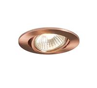 QAZQA Moderno Foco empotrable orientable cobre bombilla-Wifi GU10 - CISCO Aluminio Redonda Adecuado para LED Max. 1 x 5 Watt