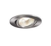 QAZQA Moderno Foco empotrado aluminio orientable - CISCO Redonda Adecuado para LED Max. 1 x 50 Watt
