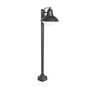 QAZQA Poste de exterior moderno negro 100 cm IP44 - Marcel Aluminio/Plástico Alargada Adecuado para LED Max. 1 x 40 Watt