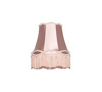 QAZQA Retro/Vintage Textil Pantalla de tela rosa 30 cm - Granny,
