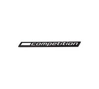 QAZWSXD swaiwai Competencia 3D Logo Pegatina de Coche Emblema Insignia Tronco Calcomanía Apta for BMW Edición de truenos M1 M2 M3 M4 M5 M6 M7 M8 x3m x4m x5m x6m Pegatina (Color Name : S Competition)