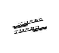 QAZWSXD swaiwai Fender Delantero Apto for AMG 4MATIC Turbo Etiqueta engomada de la Insignia del Emblema Ajuste for Mercedes Benz W201 W202 W203 W204 W205 W207 W209 W210 W211 W212 x156