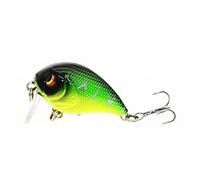 QAZWSXED LESANGBAIHUODIAN Señuelo de pesca flotante 4 cm 8 G anzuelos de pesca para peces Wobbler Tackle Crankbait artificial Japón cebo duro (Color: NO11)