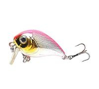 QAZWSXED LESANGBAIHUODIAN Señuelo de pesca flotante de 4 cm y 8 g, anzuelos de pesca para peces Wobbler Tackle Crankbait artificial Japón cebo duro (Color: NO1)