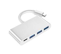QAZWSXED LESANGBAIHUODIAN USB Tipo C HUB Adaptador Splitter FIT FOR para MacBook Pro Air DELL HP USB C a múltiples Puertos USB y Entrega USB PowerEnd USB C PD HUB (Color : USB 3.0 HUB)