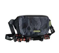 QAZWZG Bolso de Hombro 10L Bolso Bandolera for cámara Impermeable Resistente a los arañazos for Filtro Lente Drone Bolsa Universal para Exteriores(Deep Blue)