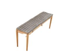 QAZWZG Cojín de Tira Larga Felpa Gruesa Color sólido, cojín Madera Maciza for sofá, decoración del hogar for Uso en Invierno para JardíN(Gray,40x120cm)