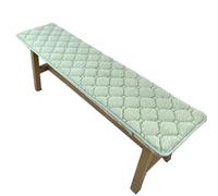 QAZWZG Cojín for Banco Largo de Felpa cálido y sólido for Invierno, cojín for Caoba, for Asiento Tarjeta sofá Madera Gruesa, decoración del hogar para JardíN(Green,30x200cm)