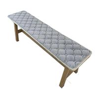 QAZWZG Cojín for Banco Largo de Felpa cálido y sólido for Invierno, cojín for Caoba, for Asiento Tarjeta sofá Madera Gruesa, decoración del hogar para JardíN(Gray,30x150cm)