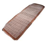 QAZWZG Cojines cálidos, Banco Largo de Madera, Asiento jardín Suave for Silla Oficina Antideslizante, decoración del hogar para JardíN(Khaki,40x150cm)