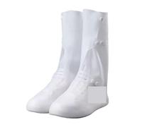 QAZWZG Cubierta for zapatos de lluvia, tubo largo, impermeable, grueso, antideslizante, resistente al desgaste, alto, cubierta for agua silicona húmeda for exteriores para Protección(XL)