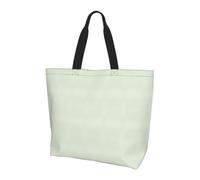 QAZWZML Bolsa de hombro con diseño de planeta, bolsa organizadora para viajes, viajes de negocios y viajes a la playa, Verde frijol claro, Talla única