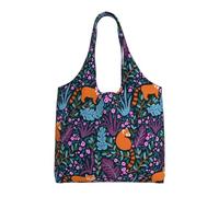 QAZWZML Bolsa de lona con un solo hombro con estampado de gato, adecuada para viajes, viajes o compras, fitness y bolsa de ocio deportiva