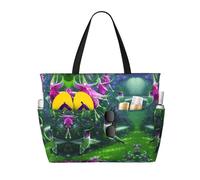 QAZWZML Bolsa de viaje con estampado de colibrí Heaven, bolsa de almacenamiento de gran capacidad, adecuada para camping, gimnasio y viajes.