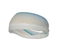 QAZWZML Diadema de playa con estampado de arena marina transparente que absorbe el sudor y correa neutra transpirable, adecuada para gimnasio y actividades al aire libre