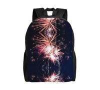 QAZWZML Explosion Firework Prints - Mochilas grandes para laptop para hombre y mujer con compartimentos, mochilas de viaje impermeables, bolsas Oxford duraderas