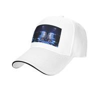QAZWZML Gorra de béisbol negra con diseño de tigre blanco y panteras negras, gorra de senderismo ajustable, se puede utilizar como sombrero de sol., blanco, Talla única