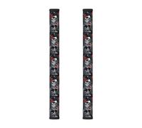 QAZWZML Goth Beauty Girl - Guantes estampados para manijas de puerta (juego de 2 piezas), protectores de manija de puerta de refrigerador, para microondas y hornos