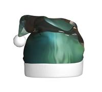 QAZWZML Little Bridge in the East - Sombrero de Navidad impreso para adultos, adecuado para fiestas de Navidad, accesorios de ropa