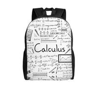 QAZWZML Math Geometry G alculus imprime mochilas grandes para laptop para hombre y mujer con compartimentos, mochilas de viaje impermeables, bolsas Oxford duraderas