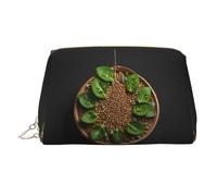 QAZWZML Seeds of Innovation, bolsa de almacenamiento de cosméticos impresa, bolsa de aseo para el hogar, ideal para viajes de negocios y artículos esenciales de vacaciones