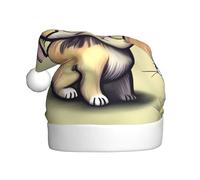 QAZWZML Sombrero de Navidad con diseño de gato y mariposa para adultos, adecuado para fiestas de Año Nuevo y reuniones familiares de vacaciones