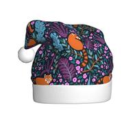 QAZWZML Sombrero de Navidad con estampado de gato, sombrero decorativo de tamaño adulto, adecuado para fiestas de Navidad, accesorios de ropa