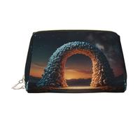 QAZWZML The entrance to the dream - Bolsa de almacenamiento de cosméticos impresa para viajes de negocios y artículos esenciales de vacaciones