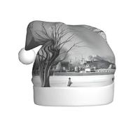 QAZWZML Willow Tree - Gorro de Navidad para adultos, adecuado para fiestas de Año Nuevo y reuniones familiares de vacaciones
