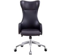 QAZXDRFG Office Chair Rotating Chair Lounge Chair Computer Chair Swivel Stool Chair(Argento,One Size)