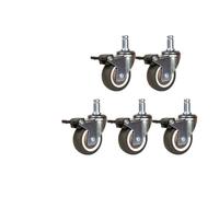 QAZXDRFG Swivel Castor Wheels 5 Pieces/Lot 2 Inch Computer Chair/Clip Spring M11 Lift Office Chair Wheel/Brake Wheel(A-Brakes-M11-01)