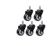 QAZXDRFG Swivel Castor Wheels 5 Pieces/Lot 2-Inch Universal Computer Chair/Clip Spring M11 Lift Office Chair Wheel/Universal Brake Wheel(A-Universal-M11)
