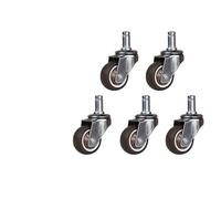 QAZXDRFG Swivel Castor Wheels 5 Pieces/Lot 2-Inch Universal Computer Chair/Clip Spring M11 Lift Office Chair Wheel/Universal Brake Wheel(A-Universal-M11-01)