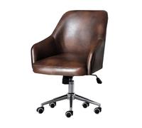 QAZXDRFG Swivel Desk Chair 360° Swivel Office Chair Height Adjustable Computer Desk Chair with Lumbar Support & Armrest for Women Men Swivel Vanity Chair for Girl(#3)