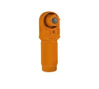 QAZXSEMUI Conector de energía un Solo núcleo 8 mm y 200 A, engarzado, for gabinete Industrial Comercial Alta Corriente, versión Impermeable(200AOrange Crimped Plug)