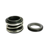 QAZXSEMUI Herrajes de Hardware Serie CE-C-NBR 109/MG/MB1, compatibles con Sellos mecánicos Eje 12/14/16/18/19/20/28/30/35/40 mm, Resorte Simple for Bombas Agua(60mm)