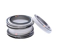 QAZXSEMUI Herrajes for Sellos de Eje mecánicos WC/WC/PTFE Serie 109 MG1 18/20/22/30/35-65 mm, Resorte Simple for anticorrosivos Bombas Agua(33MM-109 Series)