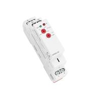 QAZXSEMUI Interruptor crepuscular fotoeléctrico GRB8-01/02 for riel DIN, relé con Sensor de luz, Encendido y Apagado automático, CA 110 V-240 V(GRB8-01 AC110-240V)